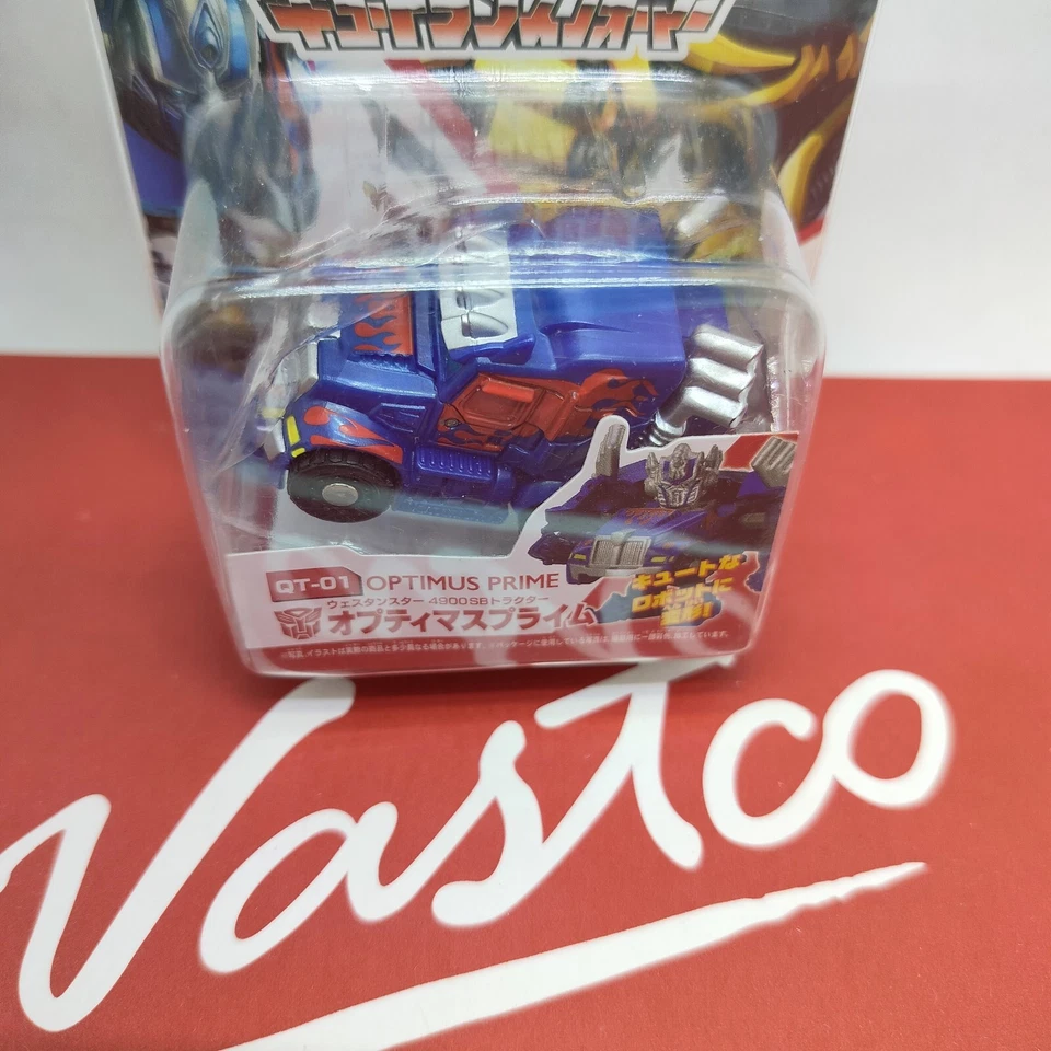 Takara Tomy Choro-Q Transformers Lot of 2 Optimus & Nemesis Prime QT-01 QT-18 - Image 4 of 4