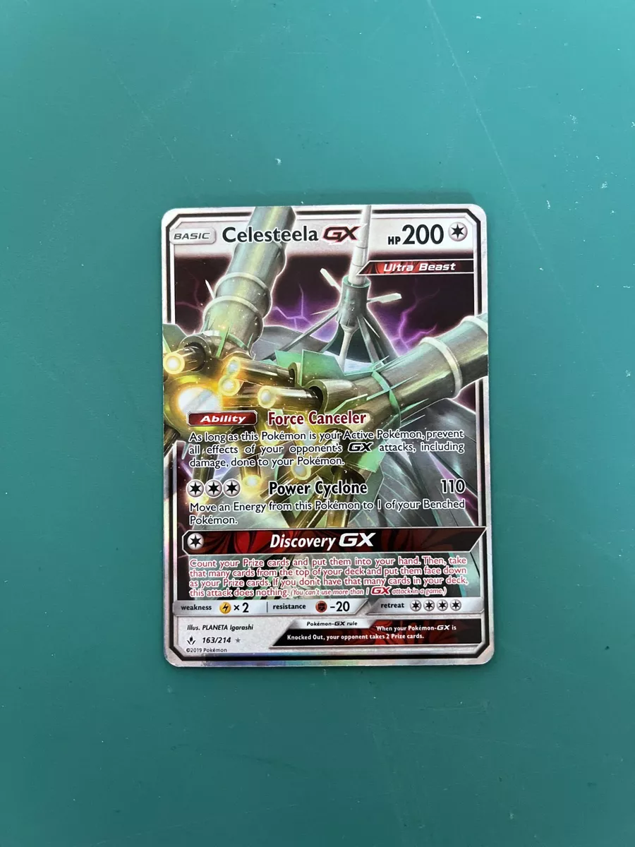  Celesteela GX 163/214 SM Unbroken Bonds : Toys & Games