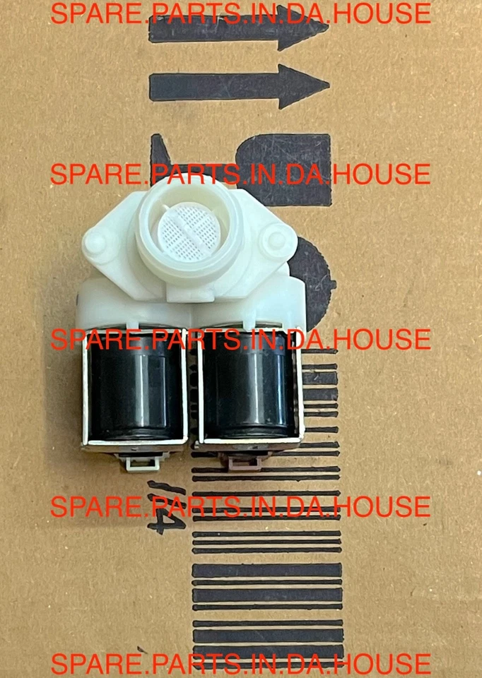 Válvula de entrada de agua para lavadora cargador frontal Ideal Zanussi IZWH6125 914522575 Foto 2 de 3