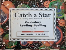 New Nanci Bell  Warp 4 Catch A Star -Seeing Stars Workbook: Star Words 151-200