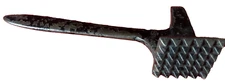 Primitive Cast Iron Solid Metal Meat Tenderizer Tool Ice Chisel Hammer Pick 7.5"