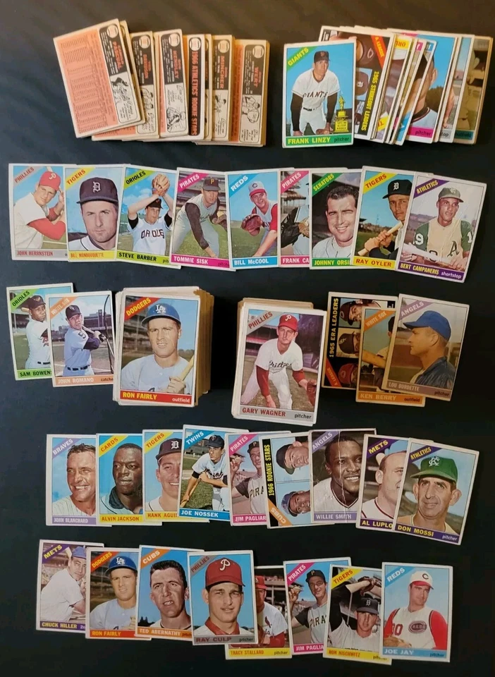Lote a granel de 411 tarjetas de béisbol Topps 1966 - Don Mossi | Joe Jay | Más Foto 3 de 4