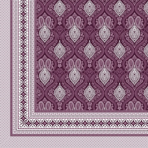 Printed Cotton Double Bed Bedsheet with Standard Pillow Covers Bedroom Decor - Picture 16 of 16