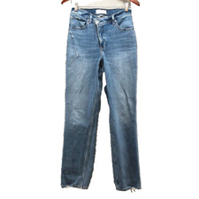 Abercrombie  Fitch The 90s Straight Ultra High Rise Jeans Curvy Womens 27 4