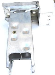 Staffa paraurti anteriore sinistro per bmw x3 e83 2004 al 2010