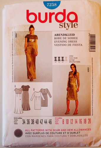 U PICK! NEUE MODE or BURDA DRESS GOWN FORMAL PROM BRIDAL Sew Pattern UC - Picture 55 of 66