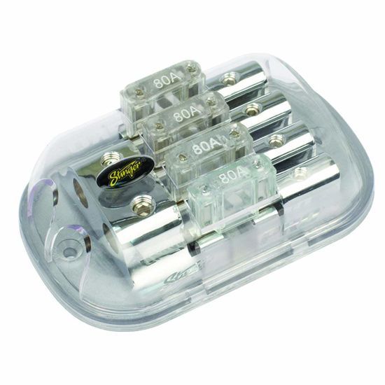 STINGER SPD5625 CAR 4G - 8G 4 POSITION MAXI FUSE INLINE POWER