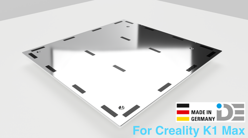 IDE upgrade Bauplattform f. Creality K1 Max - upgrade build plate - 第 1/3 張圖片