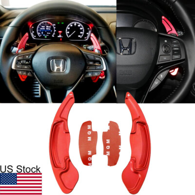 #ad #ad For Honda Accord Acura Etc 2pcs Aluminum Steering Wheel Paddle Shifter Extension $29.99