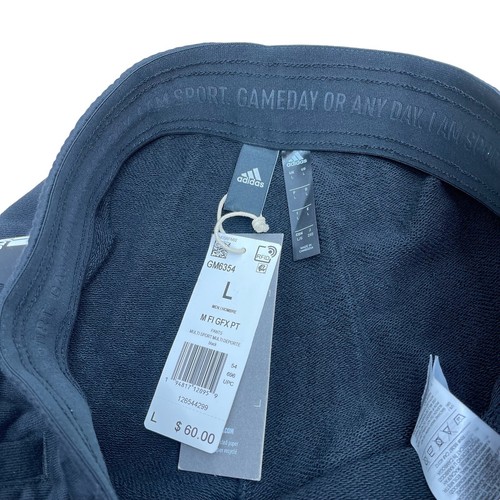 Adidas Sportswear Pantaloni Grafici Jogger Uomo LARGHI Nuovi con etichette - Foto 3 di 10
