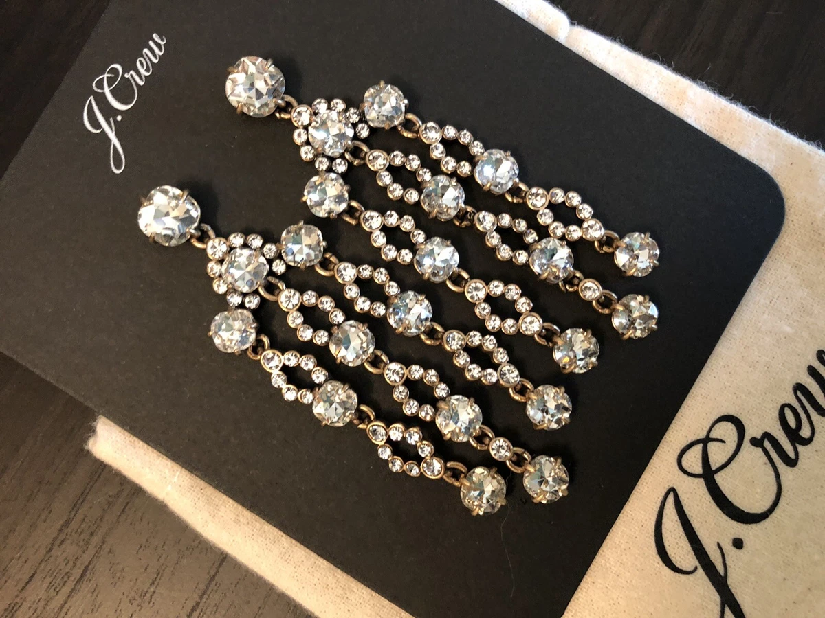J crew on sale chandelier earrings