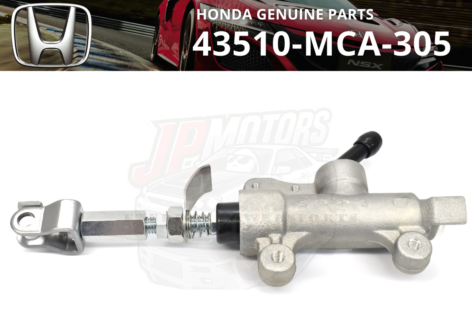 HONDA Genuine Master Cylinder Sub-Assy RR Brake 43510-MCA-305 for Gold Wing OEM