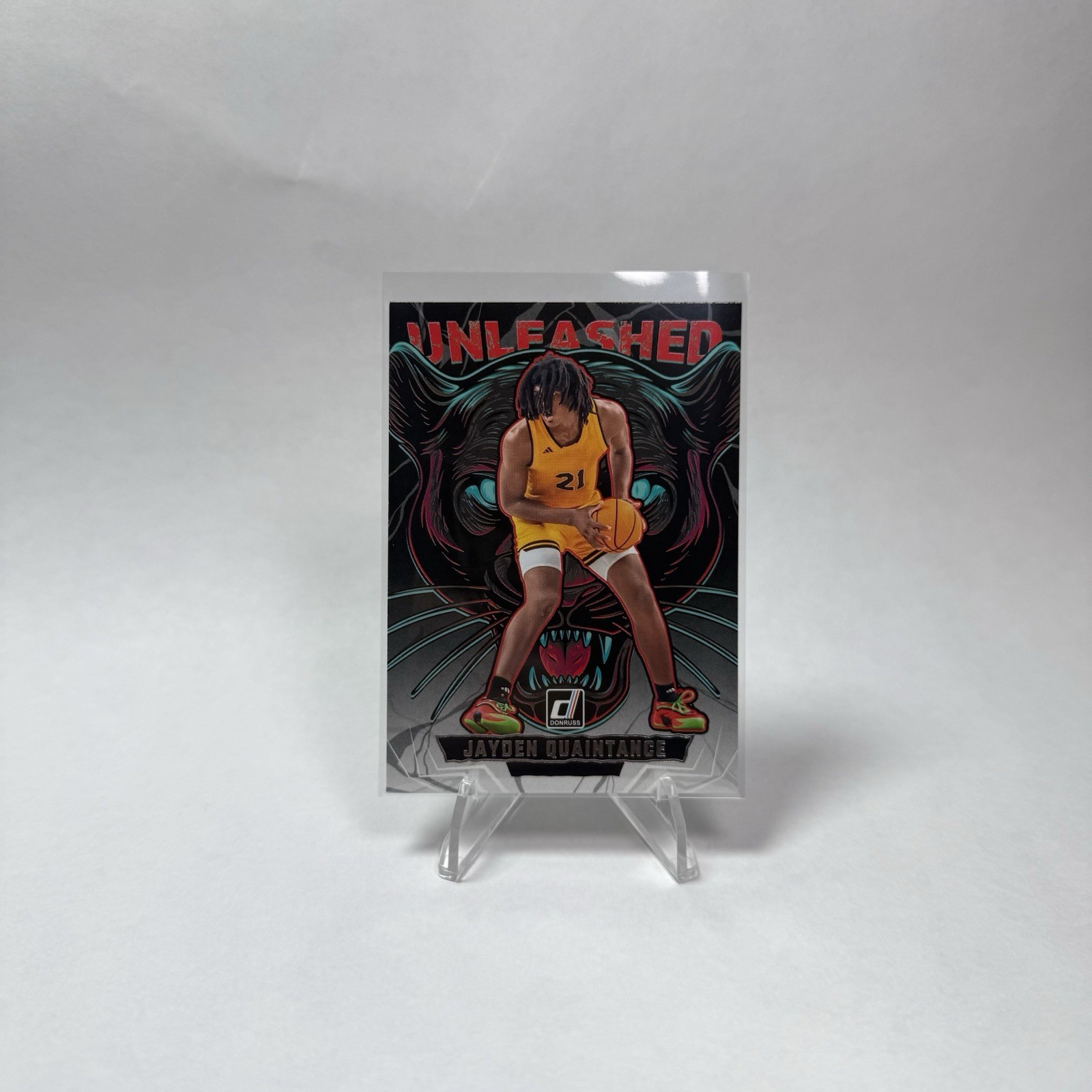 2025-26 Donruss Basketball JAYDEN QUAINTANCE UNLEASHED COSMOS /299 RC #5
