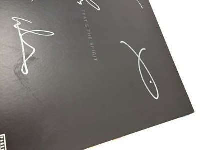 BRING ME THE HORIZON SIGNED AUTOGRAPH x5 THAT'S THE SPIRIT VINYL