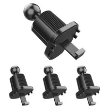 4 Pcs Car Mount Air Outlet Fixing Clip Vent Base for Phone Holder