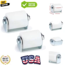 Slide Gate Guide Roller 3 Inches, UHMW Hard Nylon Sliding Rolling Gates Guide...