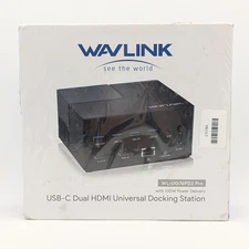 Wavlink USB-C Dual HDMI Universal Docking Station 100W | WL-UG76PD2 Pro
