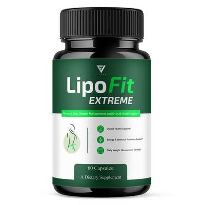 Lipofit Extreme Premium Wellness Supplement, Lipo Fit (60 Capsules)