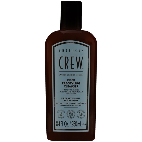 American Crew Fiber Pre-Styling Cleanser Shampoo 250Ml - Volumen, Vegan-image