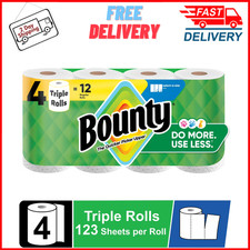 Bounty Paper Towels Select-A-Size, White, 4 T...