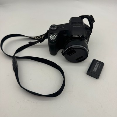 Sony Cyber-shot DSC-HX100V 16.2MP Digital Camera Black TESTED No Charger*