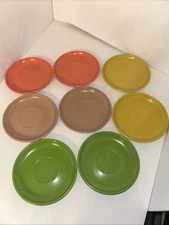 Harmony House CATALINA Melmac Melamine 8Piece, Saucer Plates