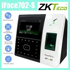 ZKTeco iFace702-S TCP/IP Biometric Fingerprint Time Attendance Access Control