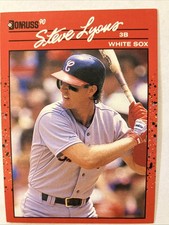 1990 Stephen (Steve) John Lyons Donruss Baseball Card #651