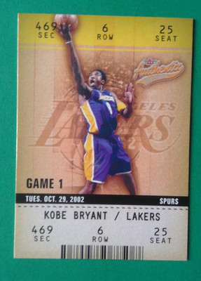 2002-03 Fleer Kobe Bryant #17 ''GAME 1''