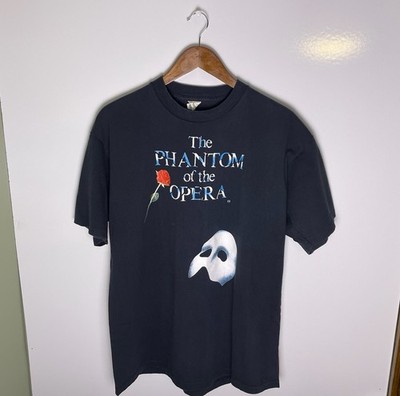 Vtg 90s The Phantom Of The Opera 100 Roots Single Stitch T-Shirt Size XL