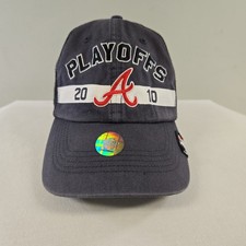 Atlanta Braves 2010 '47 Brand Playoffs Postseason Hat Adjustable MLB Authentic