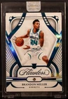 2023 Panini Flawless Basketball Platinum Brandon Miller #27