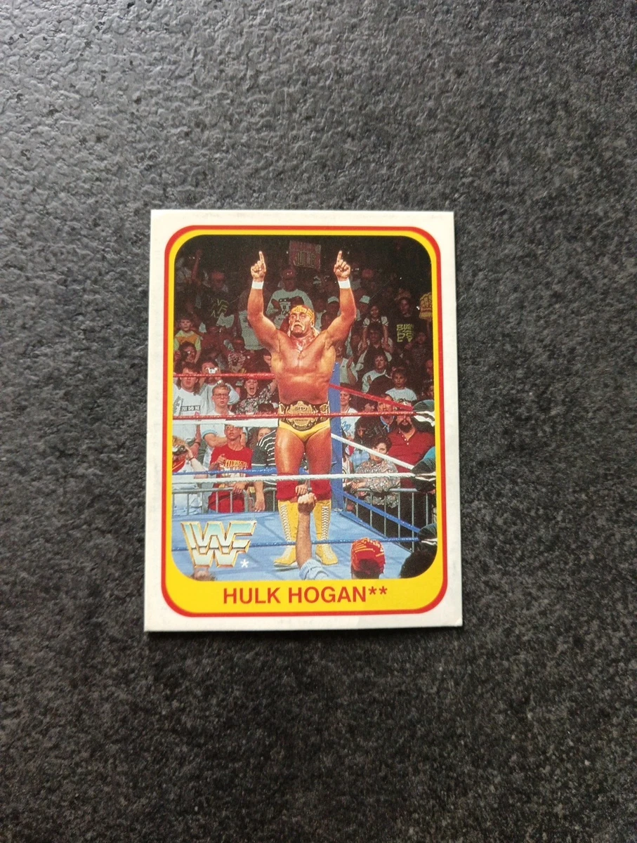 Cartes Merlin Wwf 1991 Lot De 2 Pochettes Cartes WWF Catch 1991 Merlin Collection - Stickers Non Collés Autocollants WWF 1991