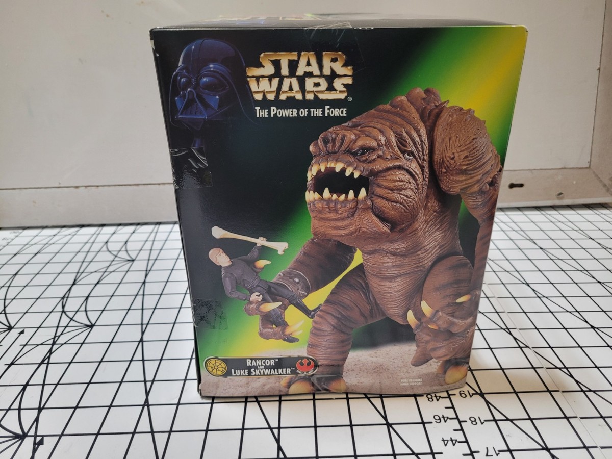 97'Kenner/STARWARS POTF·RANCOR(Unopened) NEW 1998 Star Wars Power of the Force Rancor & Luke