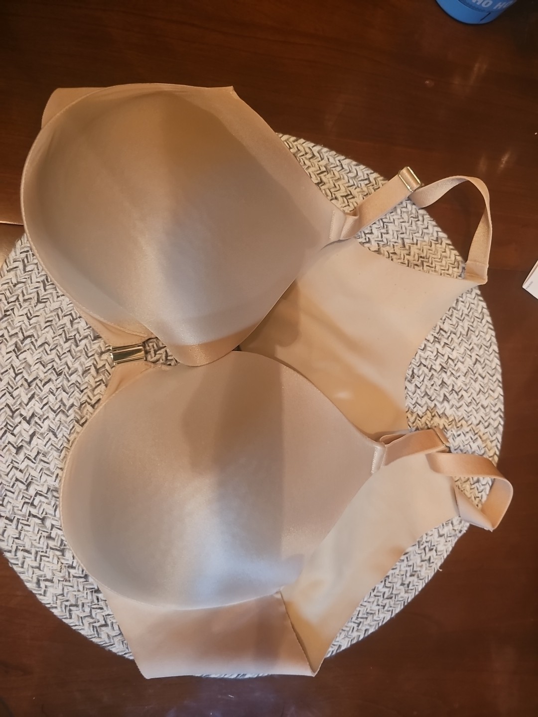 Soma Women's Bra Beige Padded Front Closure