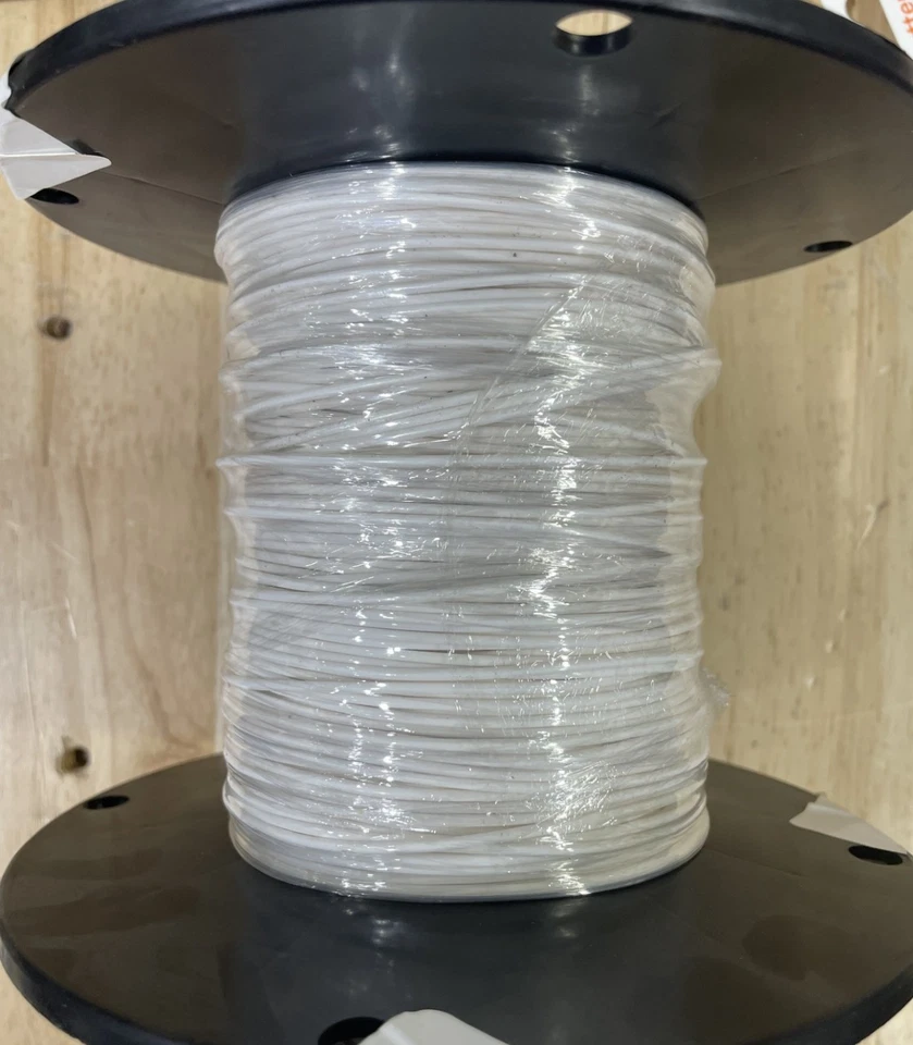 Anixter M16878/4-BHE-9 Type E Lead Wire, 19/30, 18AWG, 600 V, White 1,000 ft. - Image 2 of 3