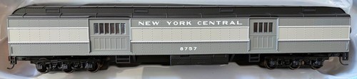 ATHEARN 79482 HO NUEVA YORK CENTRAL PESO PESADO AERODINÁMICO VAGÓN DE EQUIPAJE NYC #8757 | Zustand: New