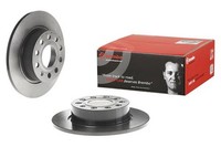 2X Bremsscheibe Prime Line - UV Coated Brembo 08.9502.11 FüR Audi A3 Seat Skoda