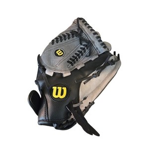 Wilson A360 13 Inch Slowpitch Softball Glove Black Grey Leather A03RS15 13