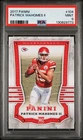 2017 Panini Patrick Mahomes II #104 Rookie Card PSA 9 MINT