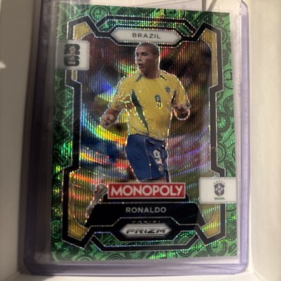 2026 Panini Monopoly World Cup R9 Ronaldo Brazil Green SSP