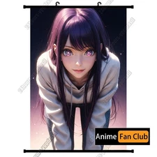 Anime Poster Ai Purple Hair HD Wall Scroll Painting Room Decor 60x90cm
