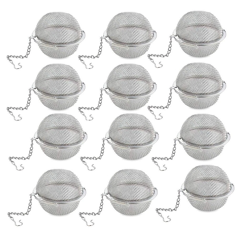 Tea Infuser,Extra Fine Mesh Tea Cup Filter Silicone Handle Stainless Steel Te...
