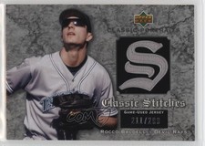 2003 Upper Deck Classic Portraits Stitches Jerseys 211/299 Rocco Baldelli 17cf