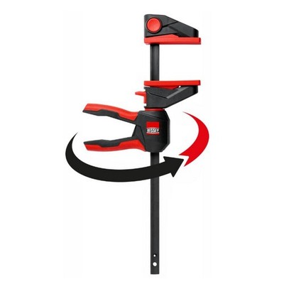 Bessey Einhandzwinge mit drehbarem Griff EZ360 750 N 75 kg 165 lbs EZ360M-30