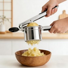 Stainless Steel Potato Masher Potato Masher Press & Mash Kitchen Gadget Tool
