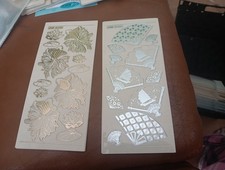 2X STICKERS SCRAPBOOKING NEW ST1299 TRANSPARENT JAPANESE