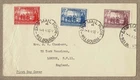 Australia 1937 Plain NSW Sesqui Centenary FDC Ship Mail Room Melbourne to UK