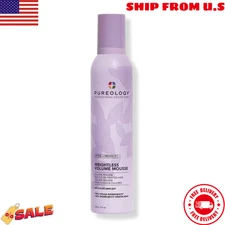 Pureology Style + Protect Weightless Volume Mousse 8.4 oz - NEW