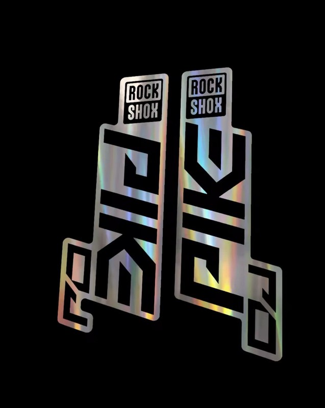 Rockshox Pike DJ Stickers 2021